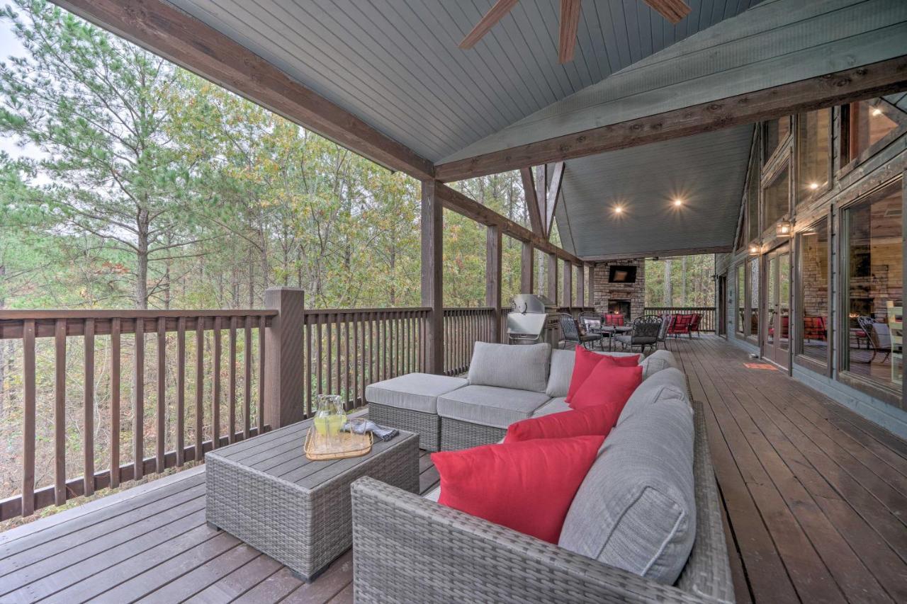 Broken Bow Cabin Deck With Hot Tub And Pool Table! ภายนอก รูปภาพ