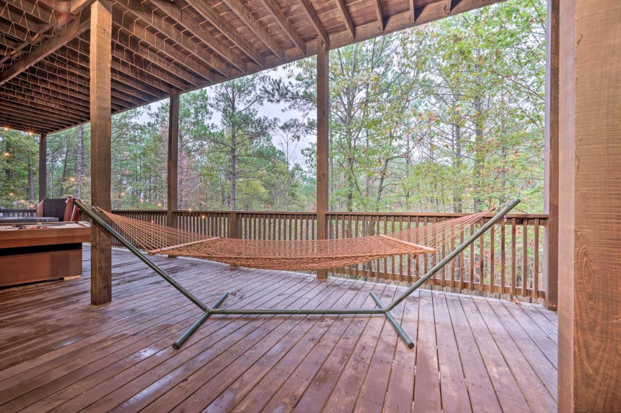 Broken Bow Cabin Deck With Hot Tub And Pool Table! ภายนอก รูปภาพ